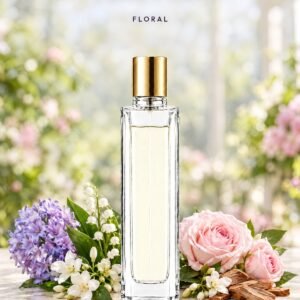 Frasco de Ana Ana de Seiva Perfums con tapón dorado