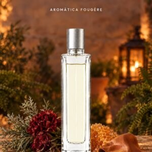 Frasco de Couros de Seiva Perfums con tapón plateado