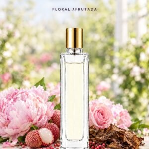 Frasco de Enve Mi de Seiva Perfums con tapón dorado