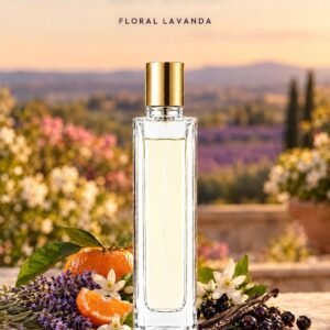Frasco de LIUBRE de Seiva Perfums con tapón dorado