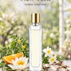 Frasco de New York de Seiva Perfums con tapón dorado