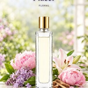 Frasco de Placer de Seiva Perfums con tapón dorado