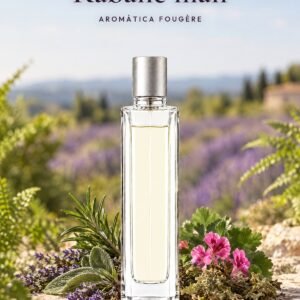 Frasco de Rabane man de Seiva Perfums con tapón plateado