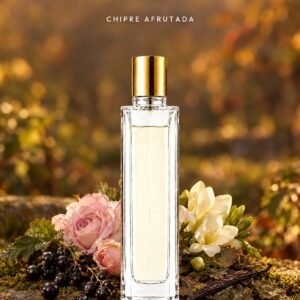 Frasco de Sii de Seiva Perfums con tapón dorado